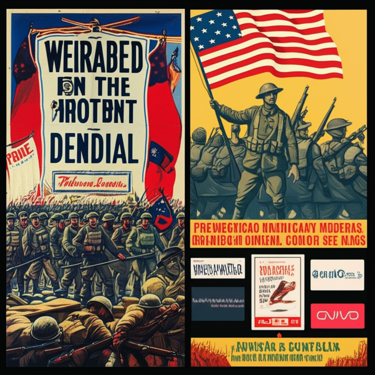 Propaganda de Guerra e Marketing Moderno Comparação entre propaganda de guerra e publicidade moderna.